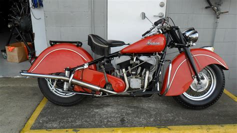 Indian Chief 1948 Immaculate And Professional Restoration Classic