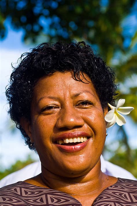 Fijian Woman Vomo Island Resort Fiji Islands Blaine Harrington Iii