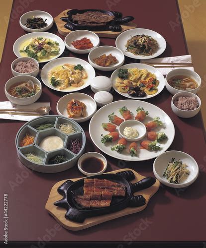 Korean Table Dhote Hanjeongsik Stock Photo And Royalty Free Images