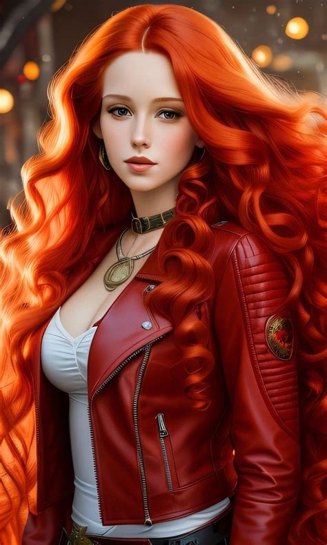 fantasy art women fantasy girl character portraits character art redhead art red hair woman