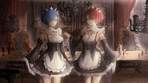 Anime Girl Maid Wallpapers Wallpaper Cave