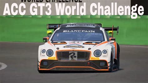 Assetto Corsa Competizione Blancpain World Gt Challenge Monza Youtube