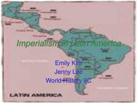 Ppt Imperialism In Latin America Powerpoint Presentation Free