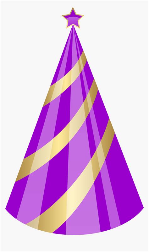 Birthday Party Hat Png Purple Party Hat Png Transparent Png