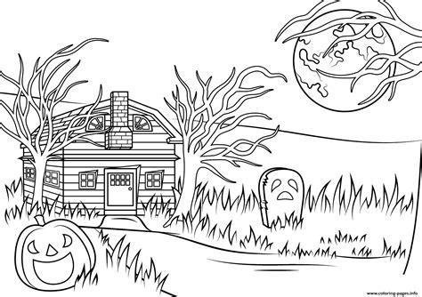 littel scery ghosta  coloring pages