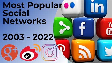Top 10 Most Popular Social Networks 2003 2022 Youtube