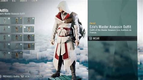 Assassin S Creed Unity How To Get Ezio S Master Assassin Outfit