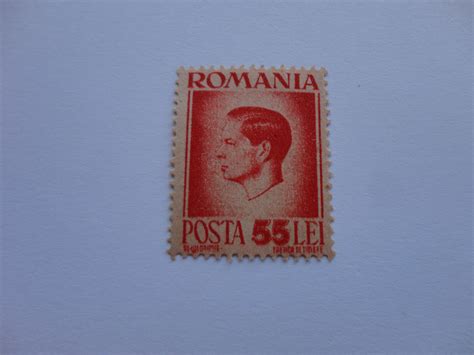 55 Lei Great Old Romania Postage Stamp Rare Stamps Postage Stamps