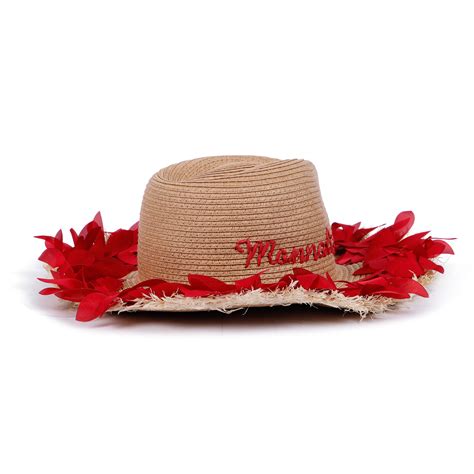 Monnalisa Girls Floral Straw Hat — Bambinifashioncom