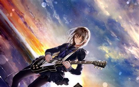 Handsome Anime Boy With Guitar Manga Boy Anime Boys Manga Anime Sad