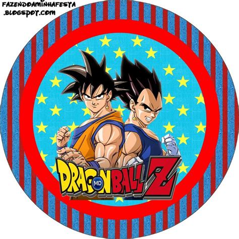 * this beautiful dragon ball cake topper is made with high quality cardstock and the choice of colors you would like to match your party decorations. Dragon Ball Z: Free Printable Candy Bar Labels ...