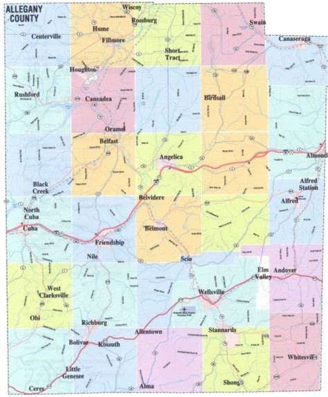 Allegany County Maps