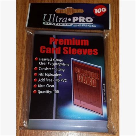 Ultra Pro Premium Card Sleeves 100 Per Pack Gimko