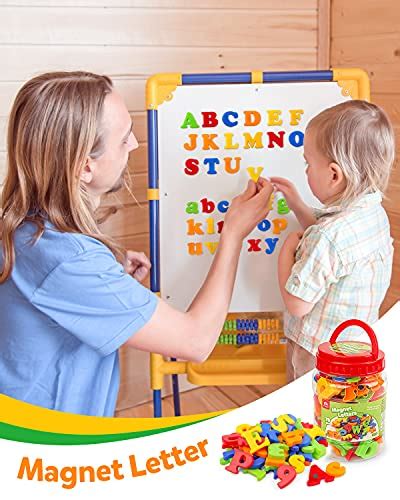Coogam Alphabet Magnetic Letters Numbers Colorful Abc 123 Refrigerator