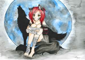 Anime Wolf Girl By Animereddy On Deviantart