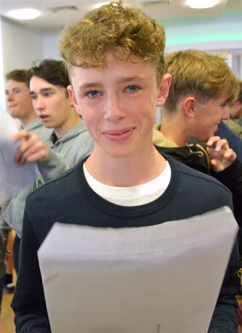 The Crown Star Finn Elliot ‘stoked With Gcse Results Jersey Evening Post