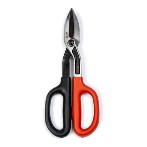 Wiss 10 In Straight Cut Drop Forged Tinner Snips Wdf10s The Home Depot