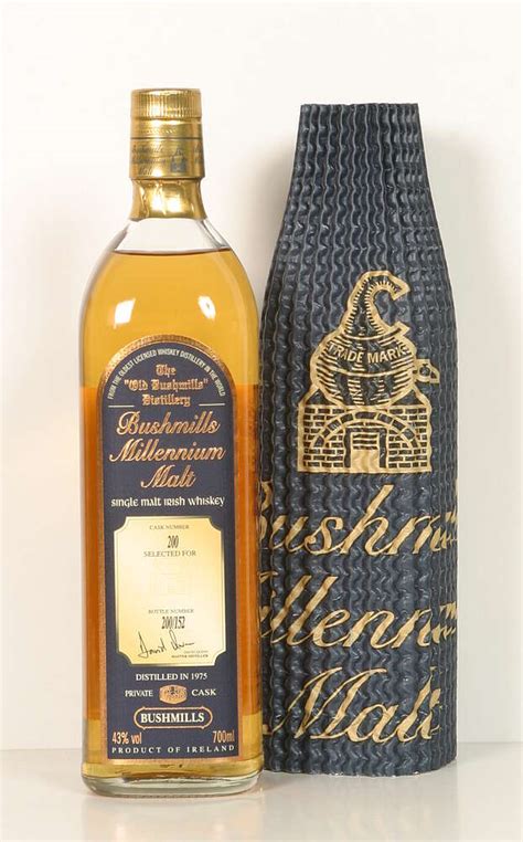 Bushmills 25 Jahre 1975 Millenium Malt Whiskyde