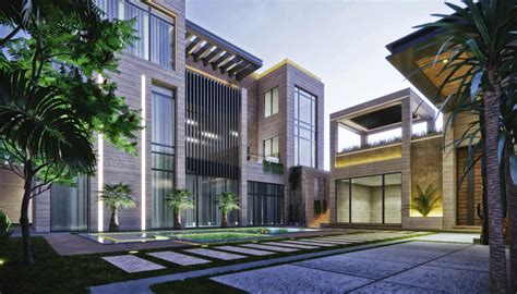 Modern Villa At Kuwait Ahmad Hamed Archinect