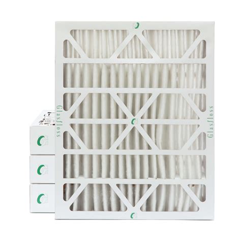 20x25x4 Merv 8 Pleated Ac Furnace Air Filters 4 Pack