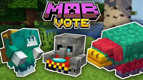 Minecraft Live 2022 Which Mob Won The Vote Youtube