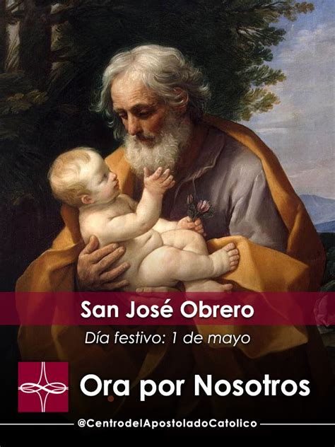 San José Obrero — Catholic Apostolate Center Feast Days