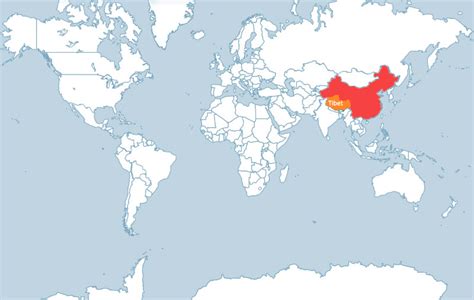 Location Of Tibetan Plateau On World Map Cathie Annabella
