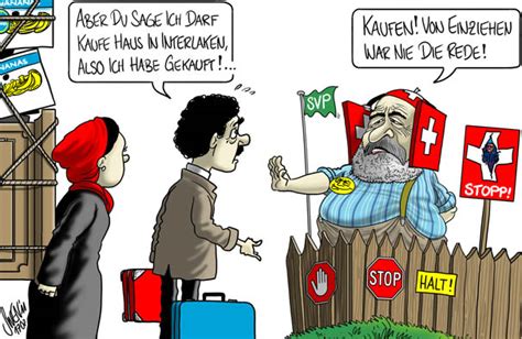 Silvan Wegmann · Aktuelle Cartoons Und Karikaturen Rund Um Die Schweiz