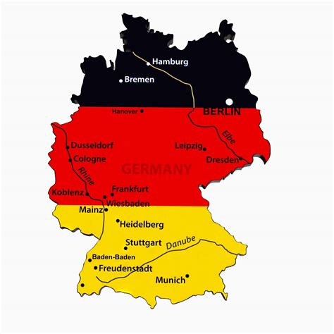 Almanya nın siyasi haritası 3D Model 10 fbx 3ds obj max Free3D
