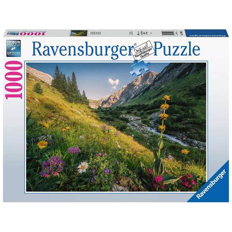 Ravensburger Puzzle 1000 Teile Im Garten Eden Berge Natur Alpen