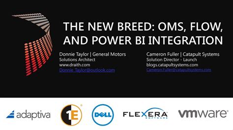 The New Breed Oms Flow And Power Bi Integration Ppt Download