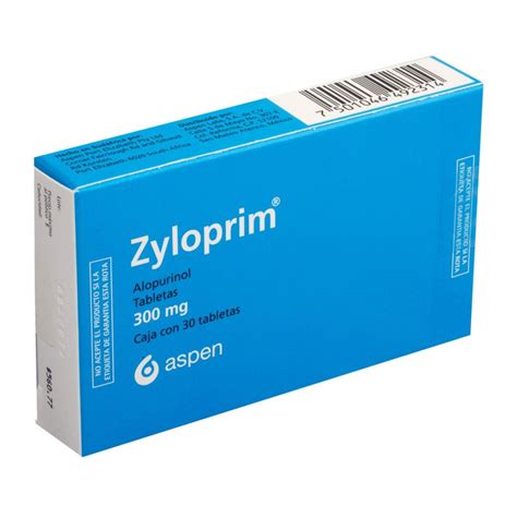 Allopurinol Zyloprim Alopurinol 300 Mg 30 Tabs Mexican Online Pharmacy