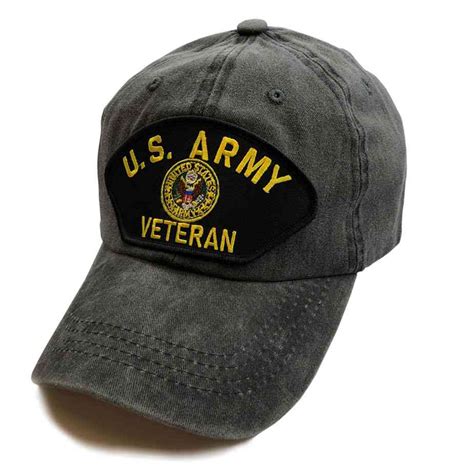 Us Army Veteran W Crest Special Edition Vintage Hat