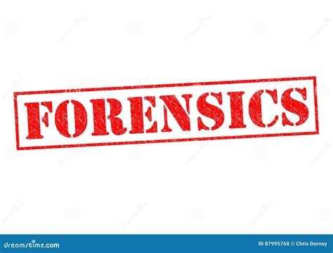 Forensics Stock Illustration Illustration Of Investigation 87995768