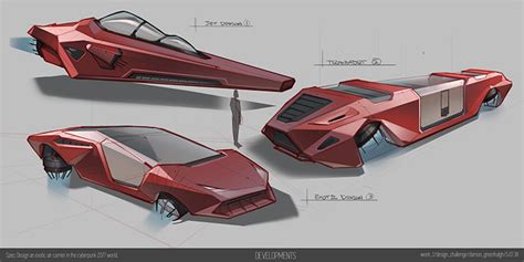 Vehicle Concept Art 30 Examples From Cars To Airplanes And More