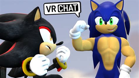 Shadow Meets Deviantart Sonic Vr Chat Youtube