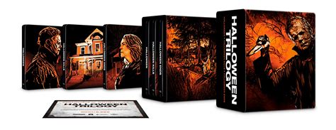 Best Buy Halloween Trilogy Includes Digital Copy SteelBook K Ultra HD Blu Ray Blu Ray