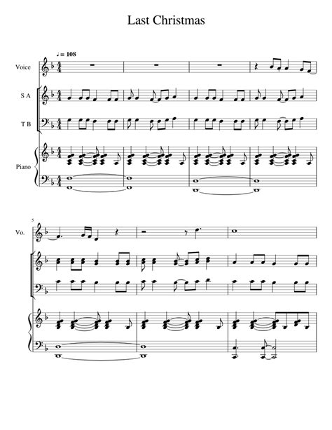 Loona Sheet Music For Piano Vocals Mixed Quartet