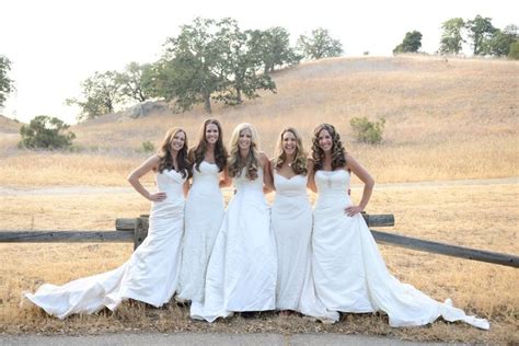 This Sister Wedding Dress Shoot Is The Cutest Idea Ever Sister