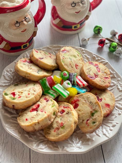 Jeweled Icebox Cookies For Christmas Adrianas Best Recipes