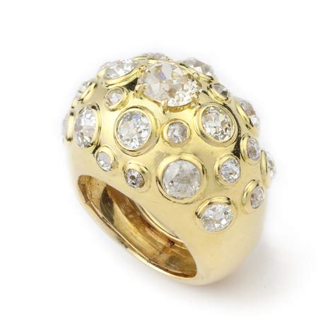 Rene Boivin Gold And Diamond Ring Fd Gallery
