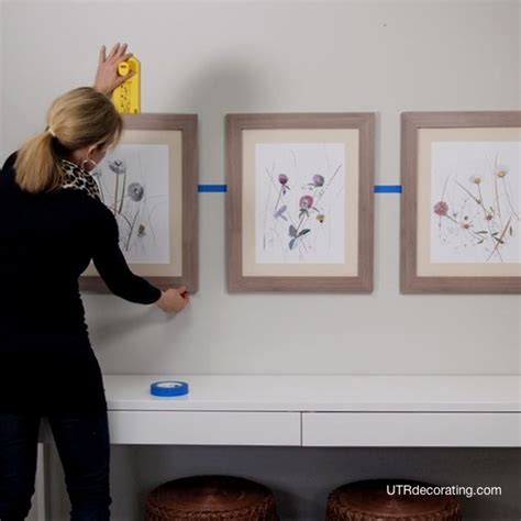 How To Hang 3 Pictures Hanging Pictures On The Wall Hanging Pictures