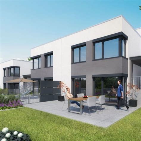 Architektur visualisierung + virtuelles home staging. Visualisierung unserer Doppelhaushälften in Fürth Hardhöhe ...