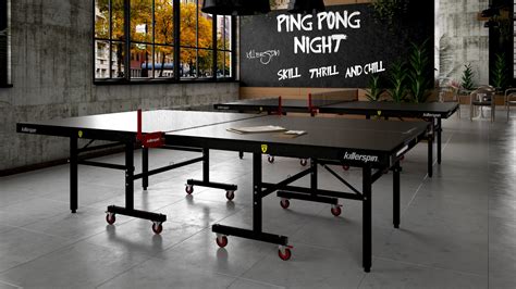 Indoor Ping Pong Tables