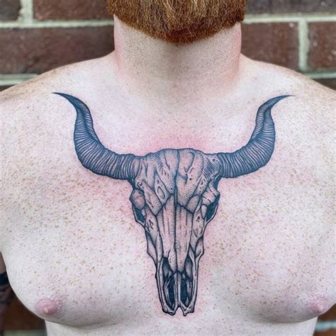 101 Best Bull Skull Tattoo Ideas Youll Have To See To Believe