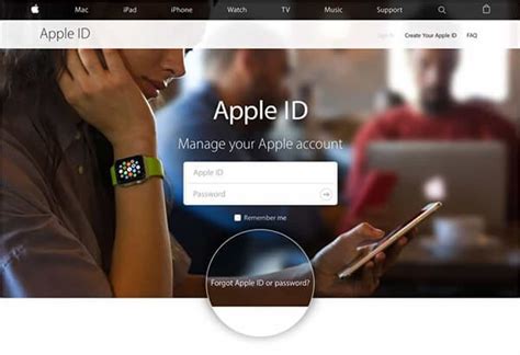 Méthodes pour réinitialiser le mot de passe identifiant apple