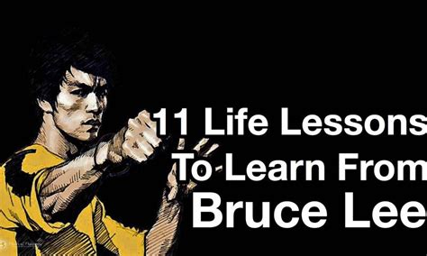 11 Life Lessons From Bruce Lee Ip Man Its All Good Life Quotes Deep