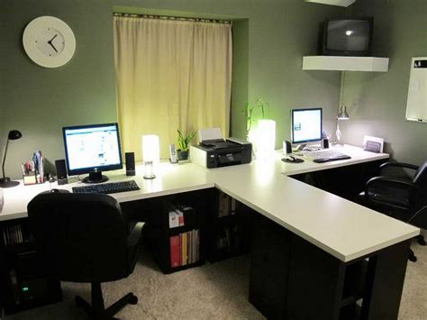 2 Person Desk For Home Office Home Furniture Design
