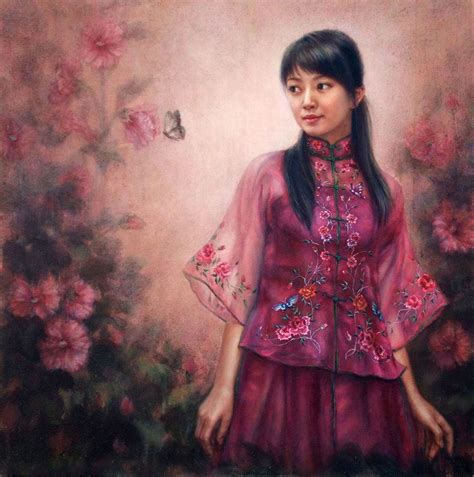 Xu Fang Artist Painting Figure Painting Portrait Painting Chinese Painting Chinese Art Soft