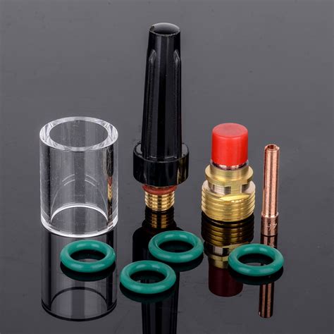 Pcs Mayitr Mm Welding Torch Gas Lens Pyrex Cup Kit For Tig Wp